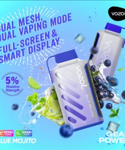 Vozol Gear Power 20K Vape Blue Mojito Online Kaufen