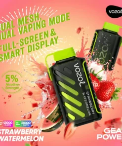 Vozol Gear Power 20000 Vape Strawberry Watermelon