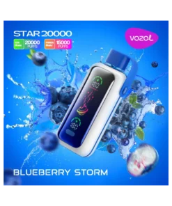 VOZOL VAPE STAR 20000 Einweg Vape Blueberry Storm Online Kaufen