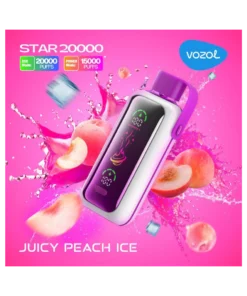 VOZOL 20000 Einweg Vape Juicy Peach Ice Online Kaufen