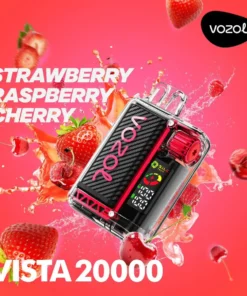 Vozol Vista 20000 Vape Strawberry Raspberry Cherry (20000 Züge)