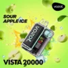 Vozol Vista 20000 Vape Sour Apple Ice Online Kaufen