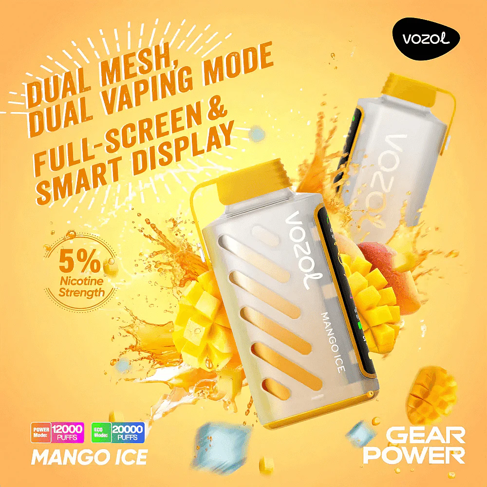 Vozol Gear Power 20K Vape Mango Ice Online Kaufen