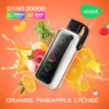 Vozol Star 20000 Einweg Vape Orange Pineapple Lychee Online Kaufen