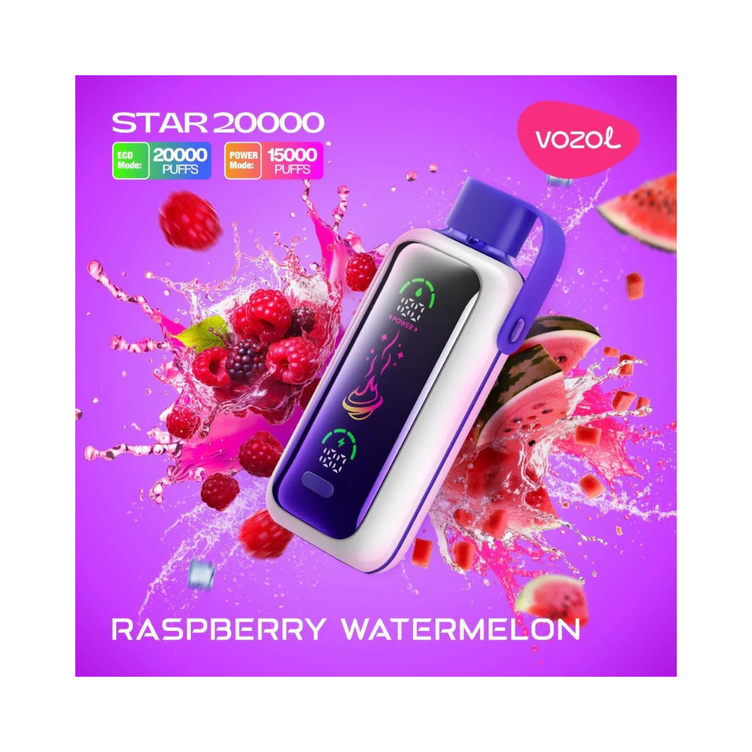 Vozol Star 20000 Einweg Vape Raspberry Watermelon Online Kaufen