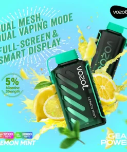 Vozol Gear Power 20K Vape Lemon Mint