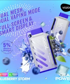 Vozol Gear Power 20K Vape Blueberry Storm