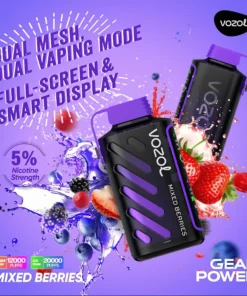 Vozol Gear Power 20K Mixed Berries Einweg Vape