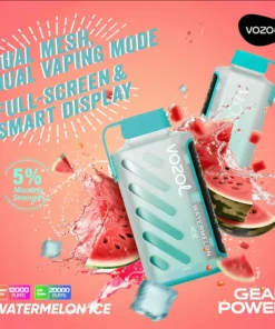 Vozol Gear Power 20K Vape - Watermelon Ice
