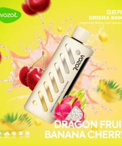 VOZOL GEAR Shisha 25K Vape Dragon Fruit Banana