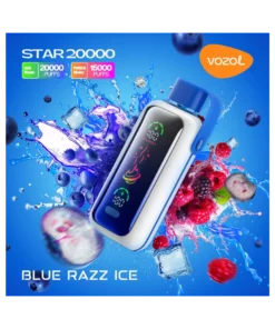 Vozol Star 20000 Einweg Vape - Blue Razz Ice