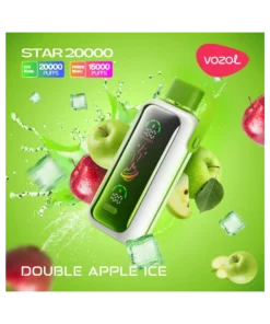 Vozol Star 20000 Einweg Vape - Double Apple Ice
