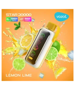 Vozol Star 20000 Einweg Vape - Lemon Lime