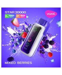 Vozol Star 20000 Einweg Vape - Mixed Berries