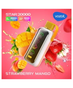 Vozol Star 20000 Einweg Vape - Strawberry Mango